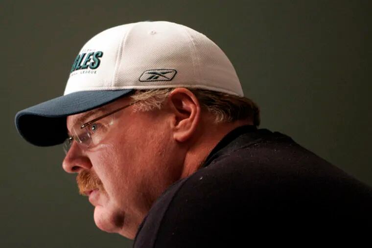&quot;A wink of his eye&quot; and &quot;nothing to dread&quot;? Clement C. Moore never asked Andy Reid a question.