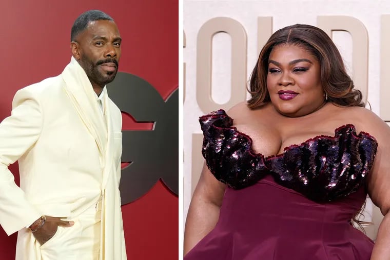 Philly natives Colman Domingo (left) and Da'Vine Joy Randolph received their first-ever Academy Awards nominations on Jan. 23, 2024.
