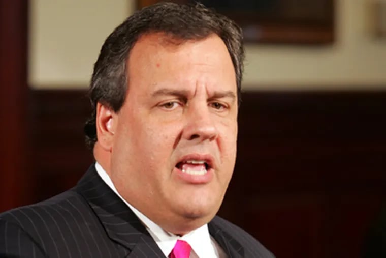 Gov. Christie has supported New Jersey's proposed charter schools. (AP File Photo/The Times of Trenton, Griff Martin)