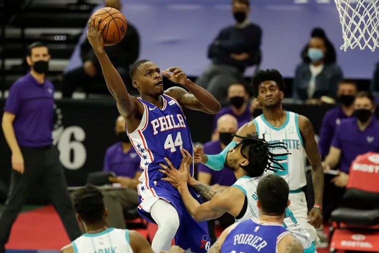Sixers power forward Paul Reed has impressed teammates with his energy and work ethic.