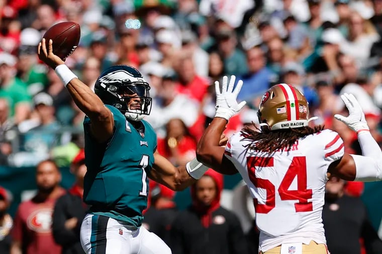 49ers vs eagles pictures