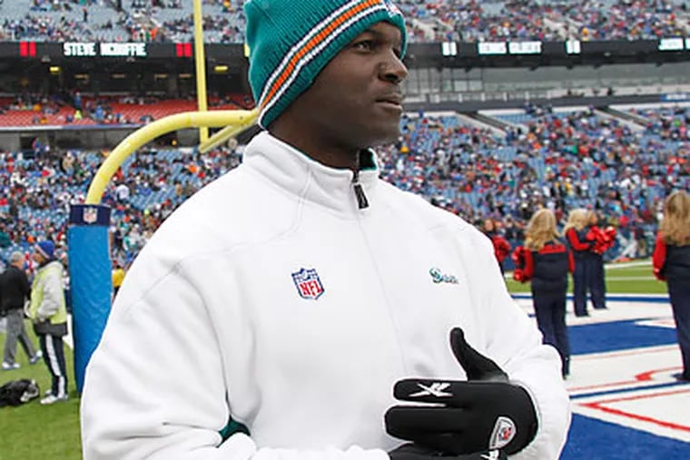 Todd Bowles was the Dolphins' interim head coach for the final three games last year. (Derek Gee/AP file photo)