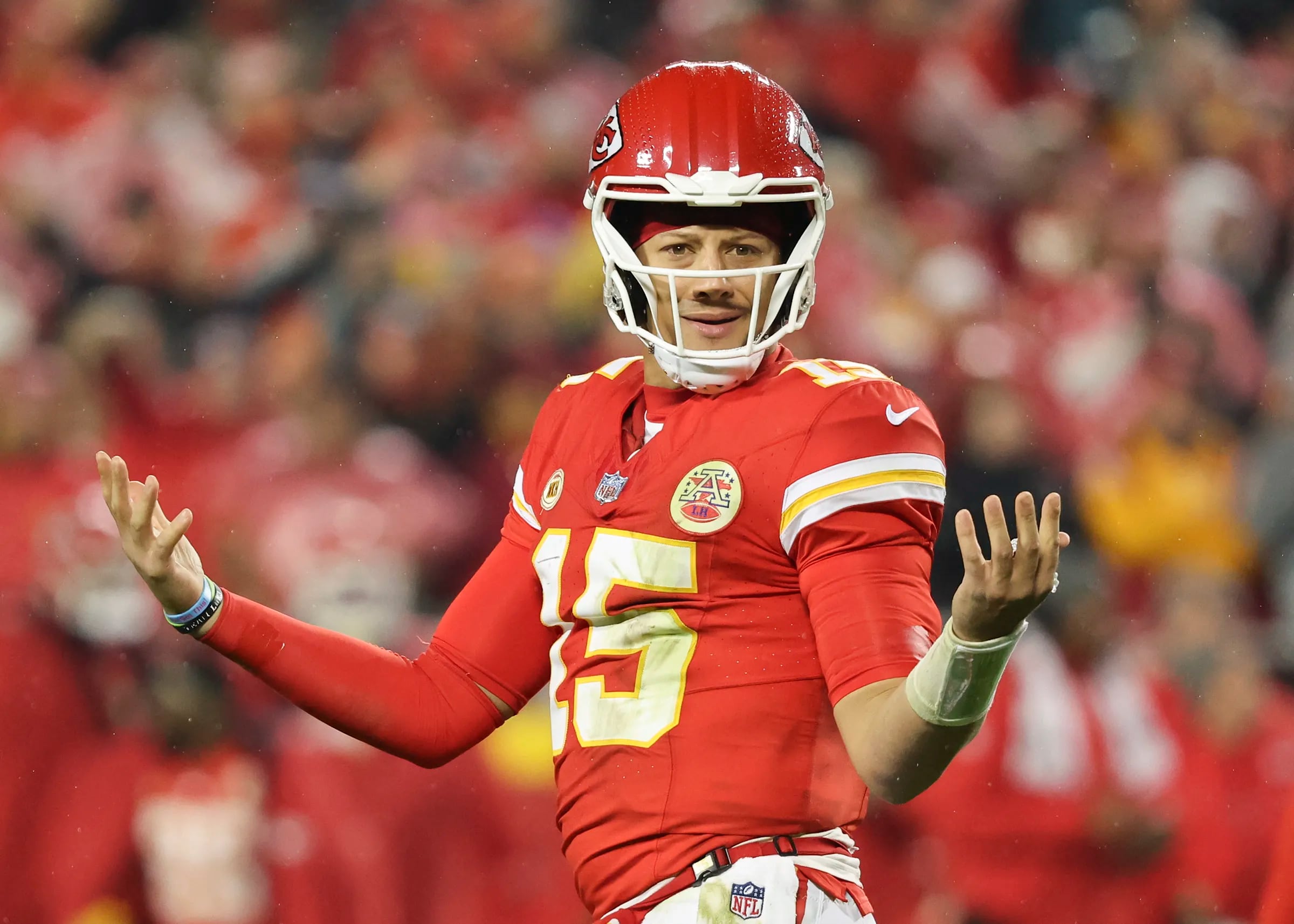 Patrick Mahomes is trying to lead the Chiefs back to the Super Bowl. 