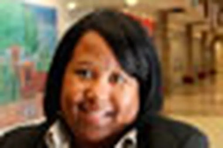 CAPTION CORRECTION   CORRECTS SPELLING OF FIRST NAME  The Philadelphia School District's new Safe Schools Advocate Kelley Hodge.  (LAURENCE KESTERSON / Staff Photographer)  EDITORS NOTE:  RRXSAFE03, 12/2/11, Philadelphia, Pa.
