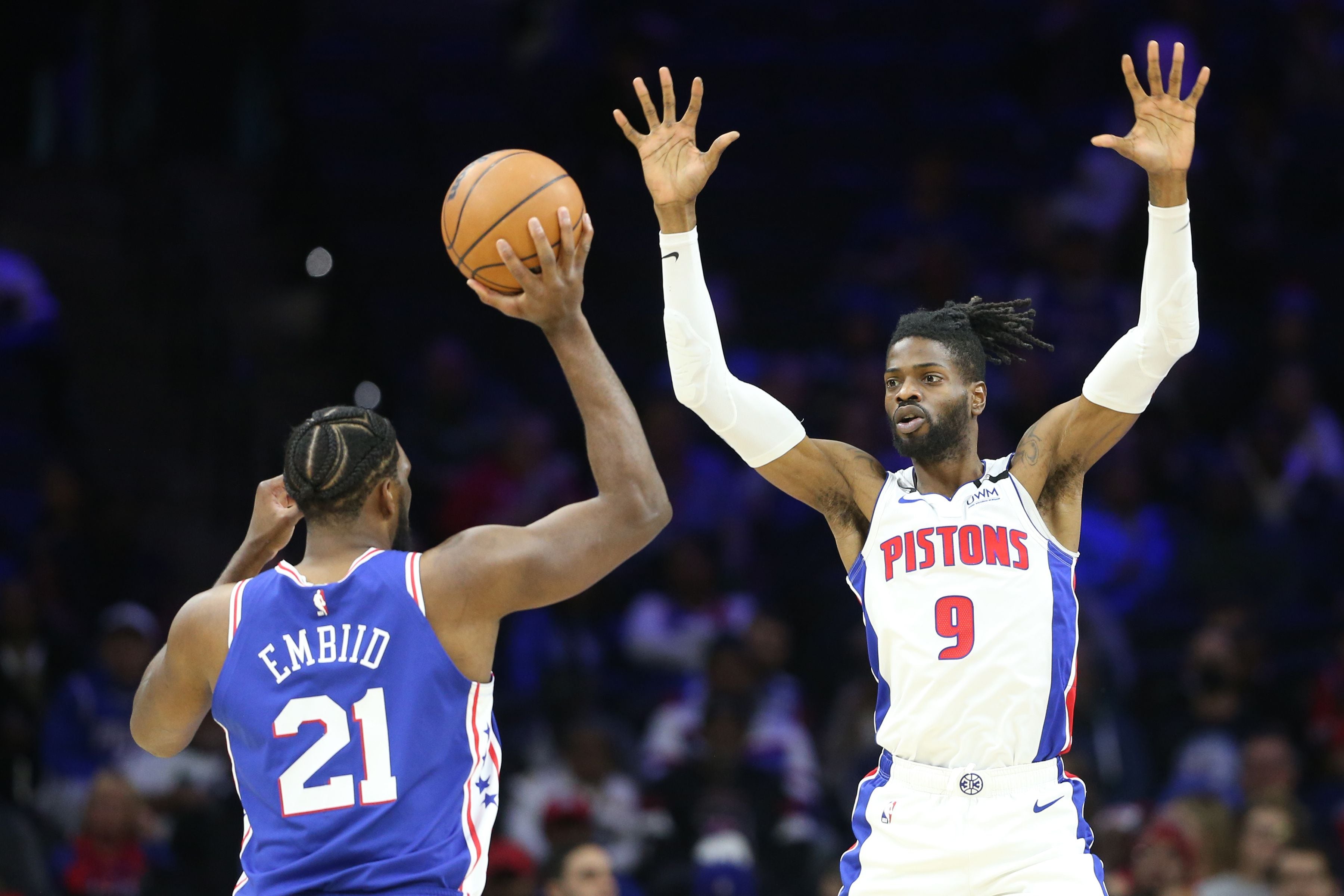 Sixers interested in acquiring center Nerlens Noel from Pistons