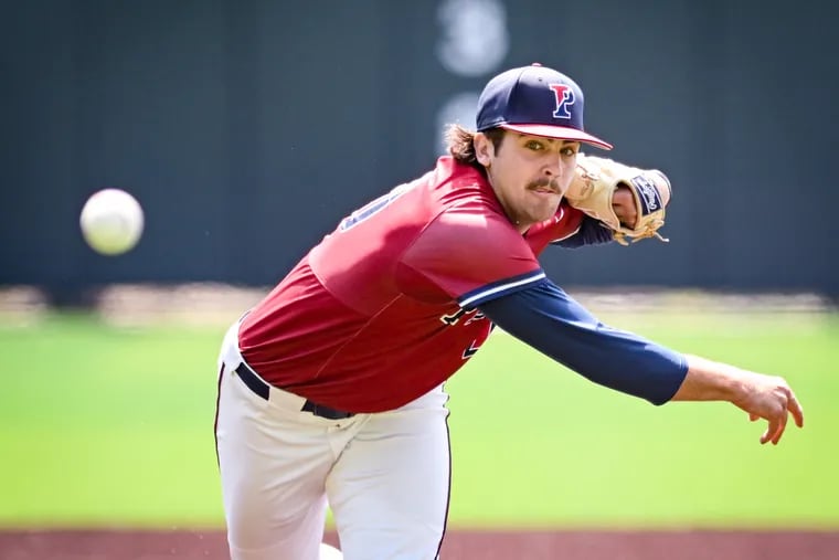 Penn has been boosted by the reliable pitching of Ryan Dromboski.