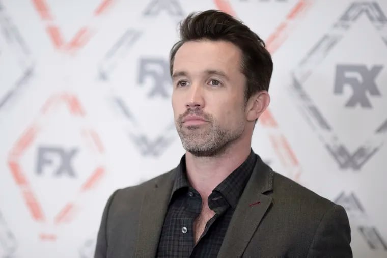 Rob McElhenney in a 2018 file photo. He and actor Ryan Reynolds recently bought a Welsh football team, and will be making a docu-series about it.