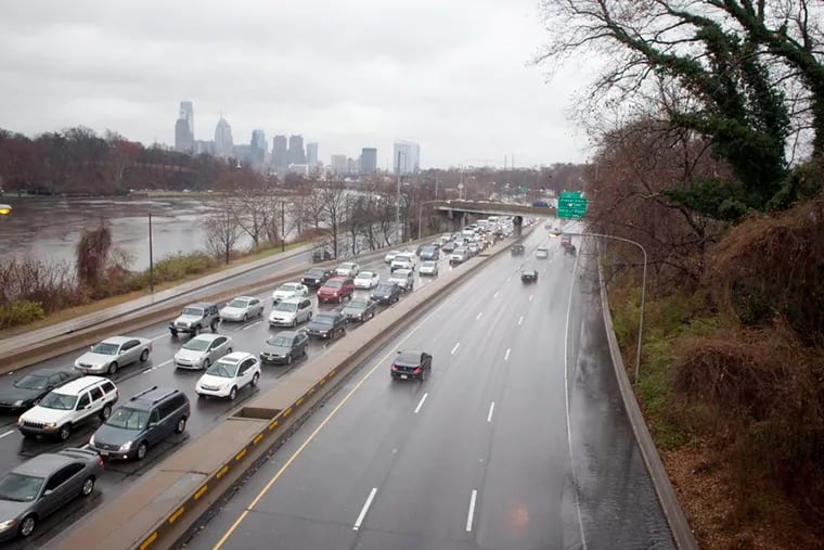 Traffic jams and sudden stops are routine miseries for tens of thousands commuting each day on the Schuylkill Expressway.