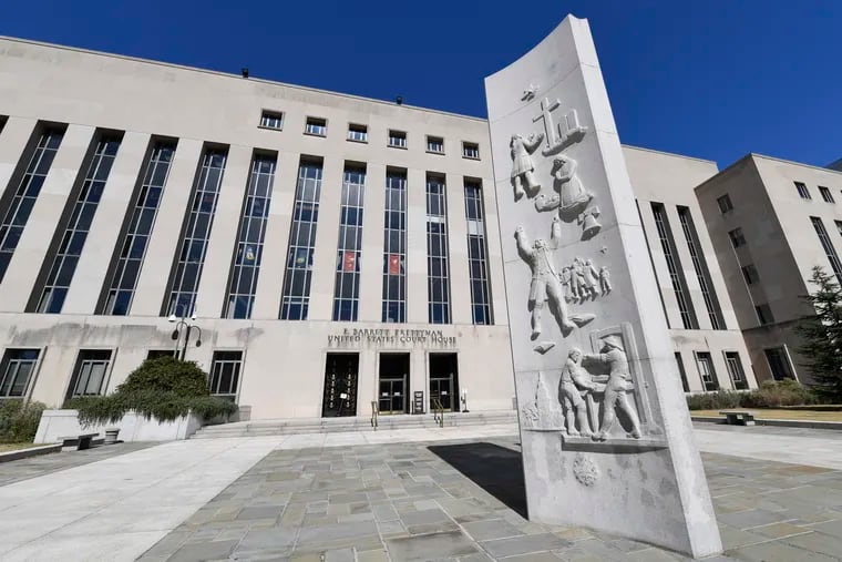 The E. Barrett Prettyman United States Courthouse in Washington. A federal judge in the District of Columbia has temporarily halted the first federal execution in 16 years.