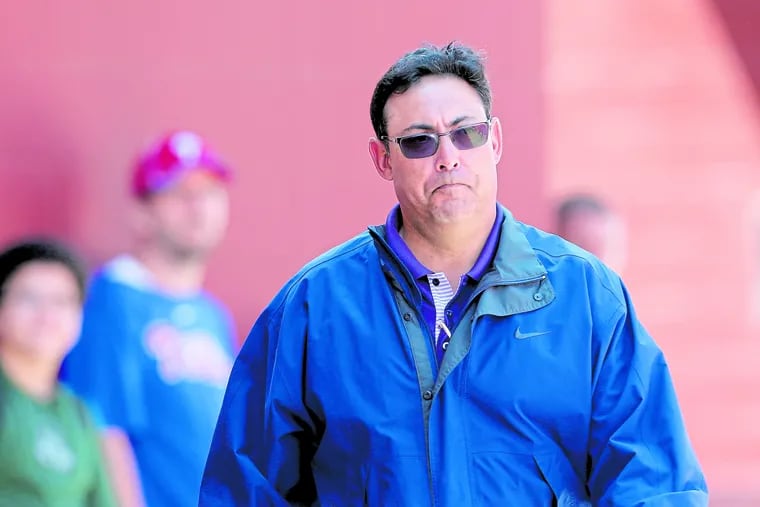 Former Phillies general manager Ruben Amaro Jr. has interviewed for the Angels' GM vacancy.  ( Yong Kim / Staff File Photo)