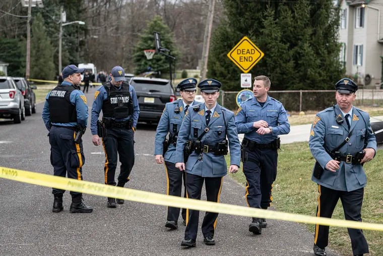 A Deptford Township, N.J., police officer fatally shot a 24-year-old man during a struggle on March 10.
