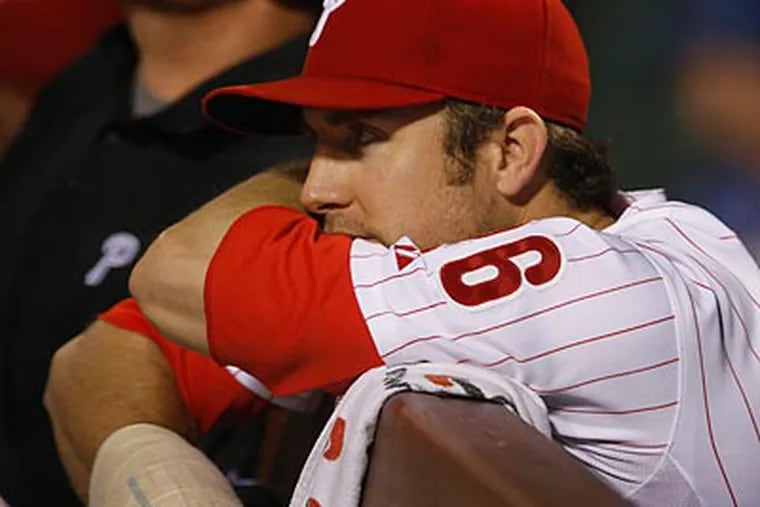 The Phillies have closed on the division-leading Atlanta Braves despite a rash of injuries, including Chase Utley's. (Ron Cortes/Staff Photographer)