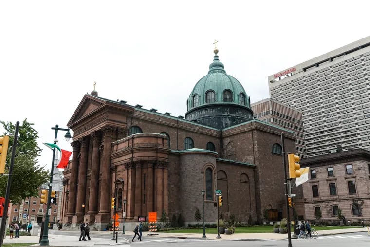 The Cathedral Basilica of Saints Peter and Paul in Center City, Philadelphia.