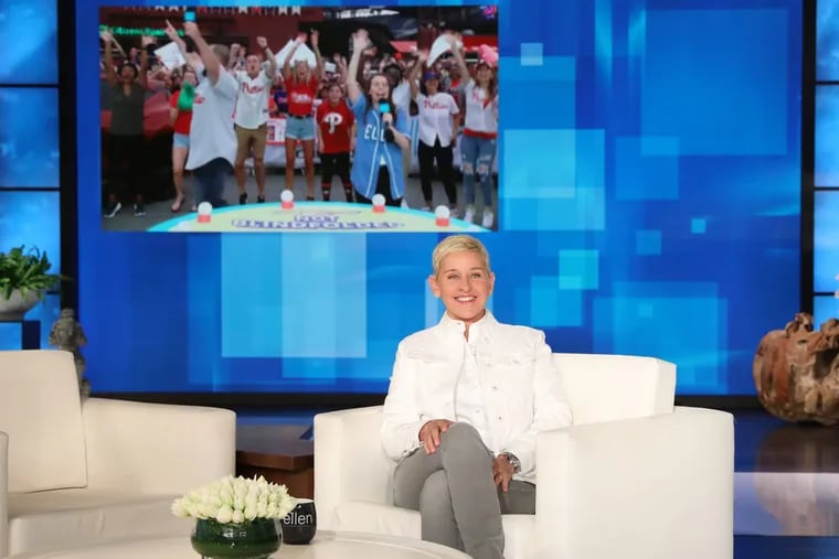 The Ellen DeGeneres Show visited the Phillies game