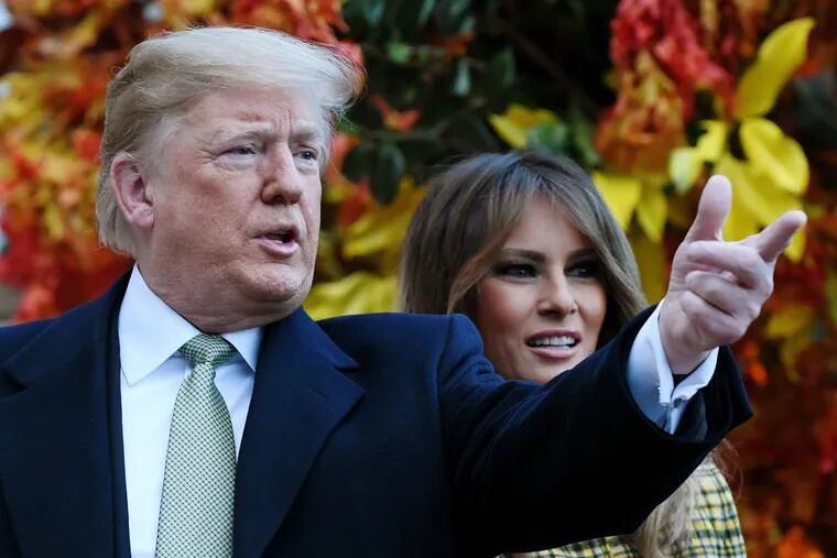 President Trump and first lady Melania Trump are scheduled to visit Pittsburgh on Tuesday.
