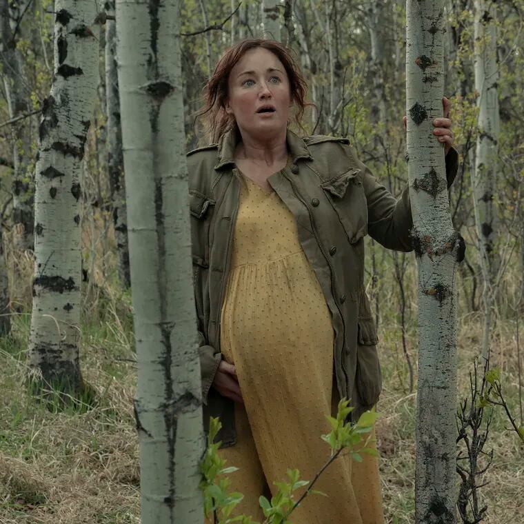 Ashley Johnson as Anna in the season finale of HBO’s “The Last of Us.” (HBO/TNS)