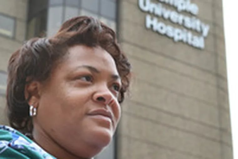 After the merger, Temple University Hospital&#0039;s Phyllis Brown will be one of 80,000 nurses nationwide in the union.