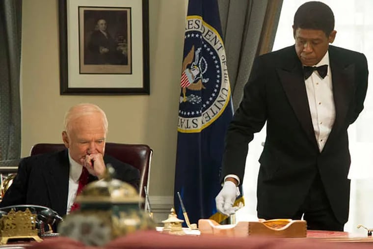 Forest Whitaker plays the title character, serving Dwight D. Eisenhower (Robin Williams), one of the eight presidents he worked for.