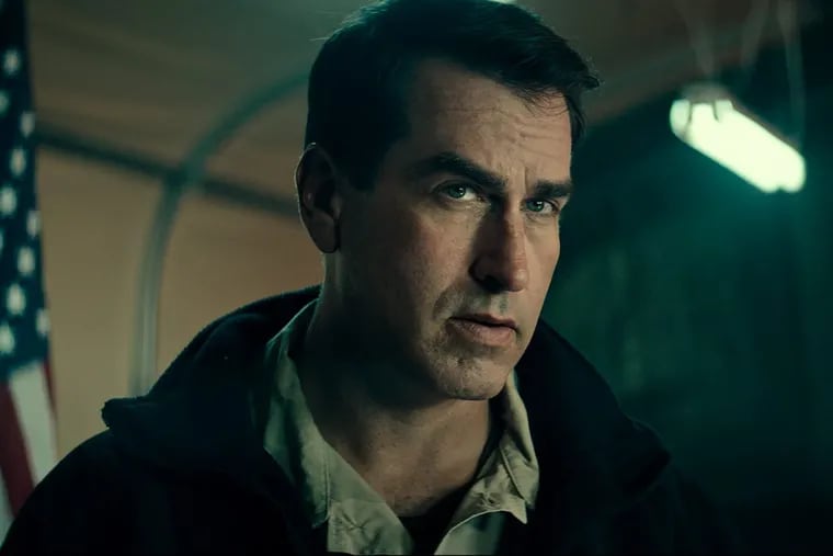 Rob Riggle as Lt. Colonel Bowers in war drama &quot;12 STRONG,&quot; a Warner Bros. Pictures release.