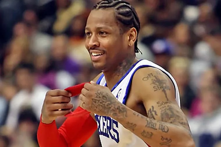 This will be Allen Iverson's 11th straight All-Star Game appearance. (Steven M. Falk/Staff file photo)