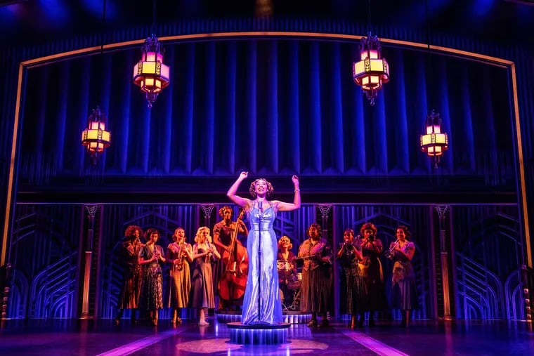 Adrianna Hicks with the original Broadway company of "Some Like It Hot," coming to the Forrest Theatre May 21 to June 1, 2025.