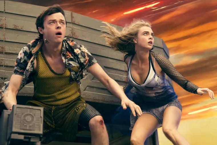 Dane DeHaan and Cara Delevingne star in “Valerian and the City of a Thousand Planets.”