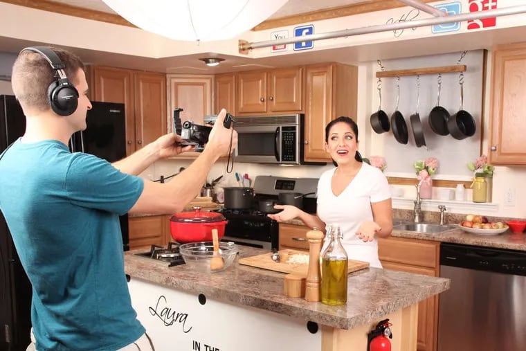 Laura Vitale of Atlantic County, a YouTube star with millions of views for her webcast, recorded by husband Joe, landed a six-episode series on Cooking Channel