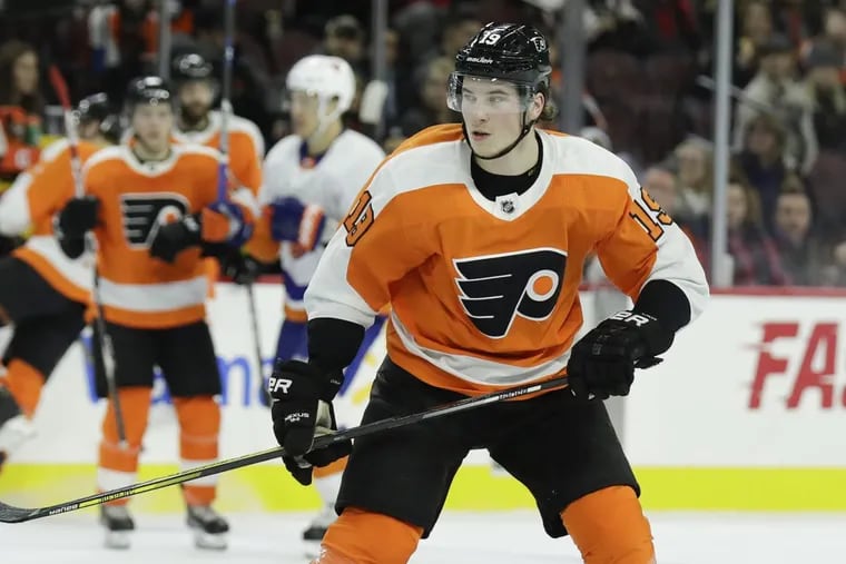 Center Nolan Patrick and the Flyers will be trying to extend a three-game winning streak when they play in New Jersey on Saturday night.