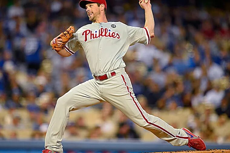 Phillies starting pitcher Cliff Lee. (Mark J. Terrill/AP)