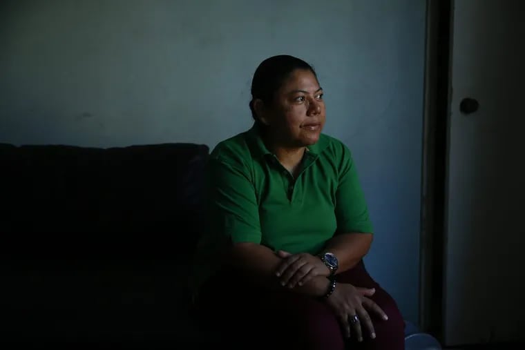 Iris Acosta is a 51-year-old hotel housekeeper from Honduras living in Los Angeles with Temporary Protected Status.