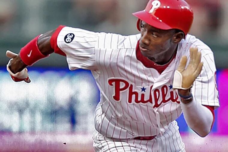 "It's hard to start evaluating a guy until he has 50 or so at-bats," Phillies GM Ruben Amaro said of Domonic Brown. (David M Warren / Staff Photographer)