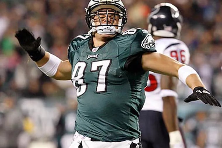Brent Celek said he is confident the NFL and NFLPA will reach an agreement on a new CBA. (Ron Cortes/Staff Photographer)