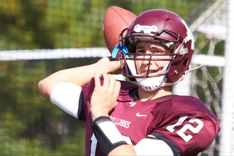 Lower Merion senior quarterback has performed well while rebounding from a knee injury.