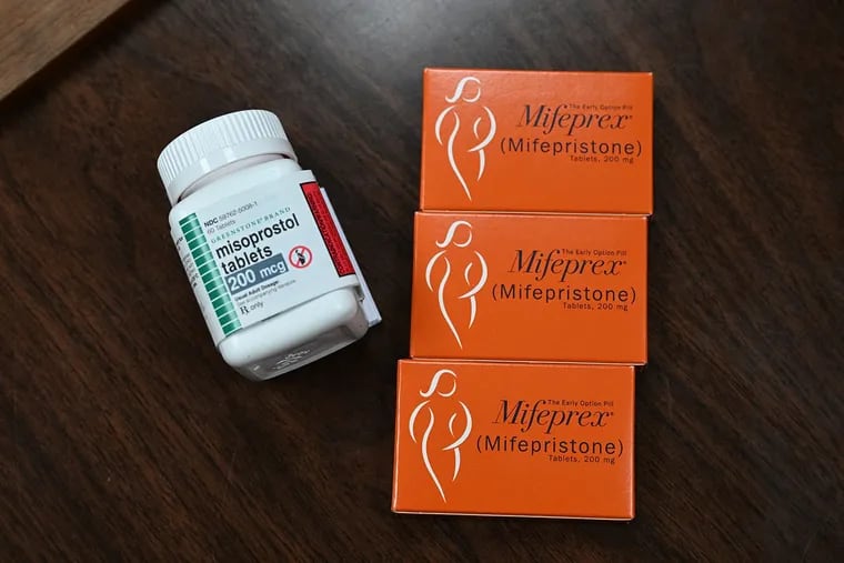 Google searches soared for mifepristone (Mifeprex) and misoprostol, the two drugs used in a medication abortion, after the draft Supreme Court ruling was leaked May 2 and again when the decision was released June 24. The pills were photographed at a New Mexico clinic.