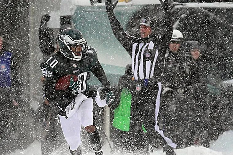 Eagles wide receiver DeSean Jackson. (Yong Kim/Staff Photographer)