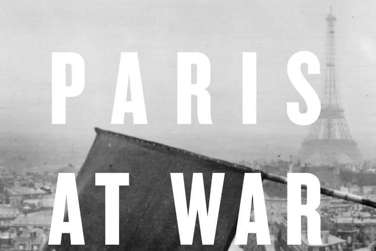 Detail from the jacket of David Drake's "Paris at War."