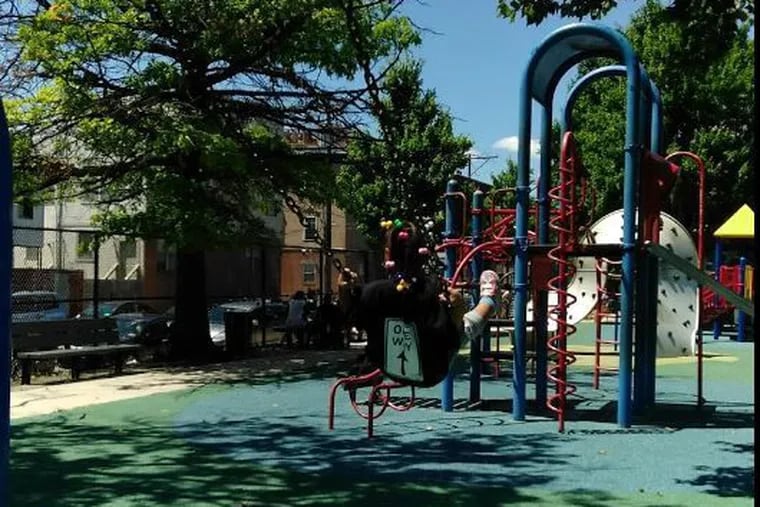 A Google view of the Chew Playground in Philadelphia's Point Breeze section.