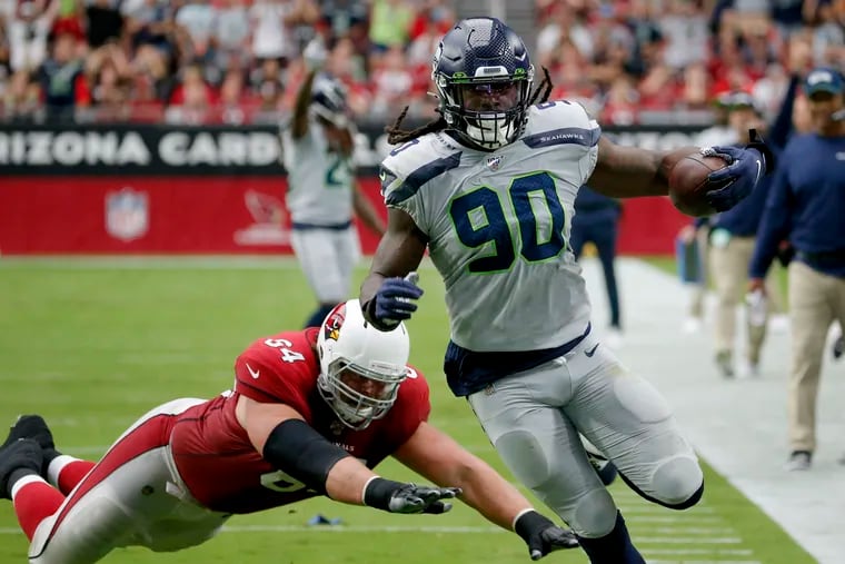 Seahawks defensive end Jadeveon Clowney is a game-time decision for Sunday.