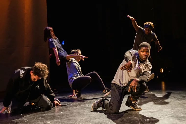 Los Angeles-based hip-hop dance troupe Antics performed "Sneaker Suites" as part of the 2016 Philadelphia International Festival of the Arts at the Perelman Theater on April 20, 2016. Photo: Courtesy of the artist