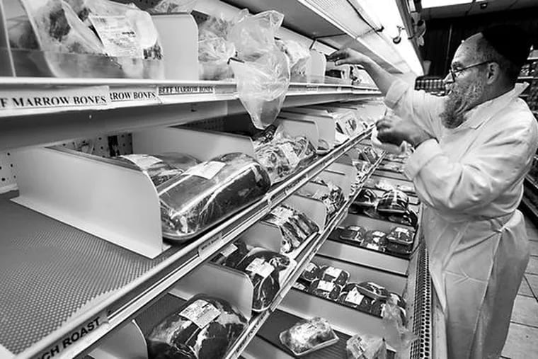Kosher butcher shop in North Miami Beach, Fla. An Iowa plant was the largest U.S. kosher processor.