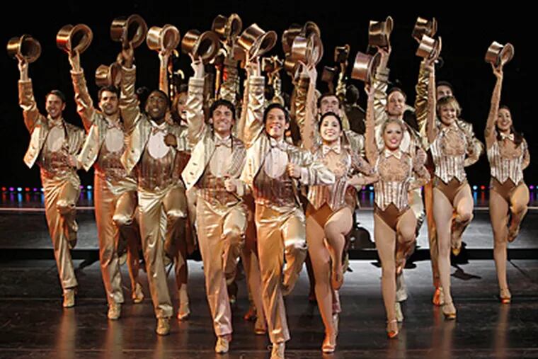 "A Chorus Line" opens tonight for a three-week run at at the Forrest Theatre. (Credit: Paul Kolnik)