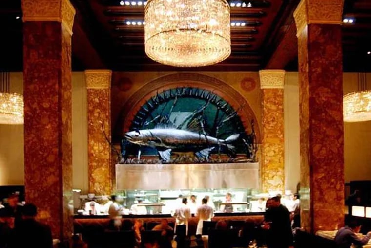 Striped Bass, arguably the city's most important restaurant in decades and the symbol of the 1990s bull market, opened at 15th and Walnut Streets in 1994. It closed in 2008.