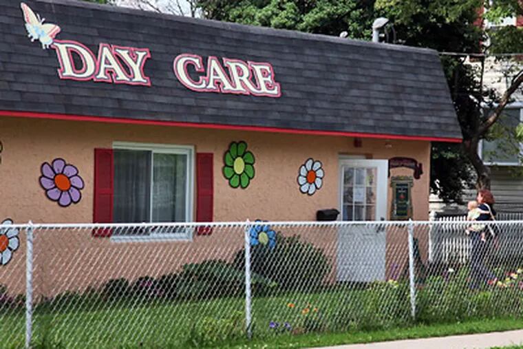 A 2-year-old boy died of hyperthermia after being left alone in a hot car at Fairy Tales Daycare Center in Penndel on July 1. (Laurence Kesterson / Staff Photographer)