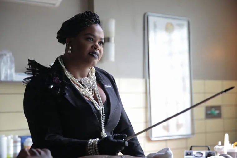 Jill Scott as the villainous Lady Eve in an upcoming episode of the CW’s “Black Lightning”