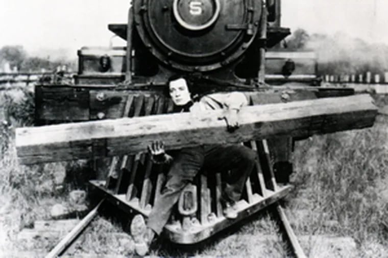 Soundlessly sublime: Buster Keaton in &quot;The General,&quot; 1926, in &quot;Silent Movies: The Birth of Film and the Triumph of Movie Culture&quot; by Peter Kobel and the Library of Congress.