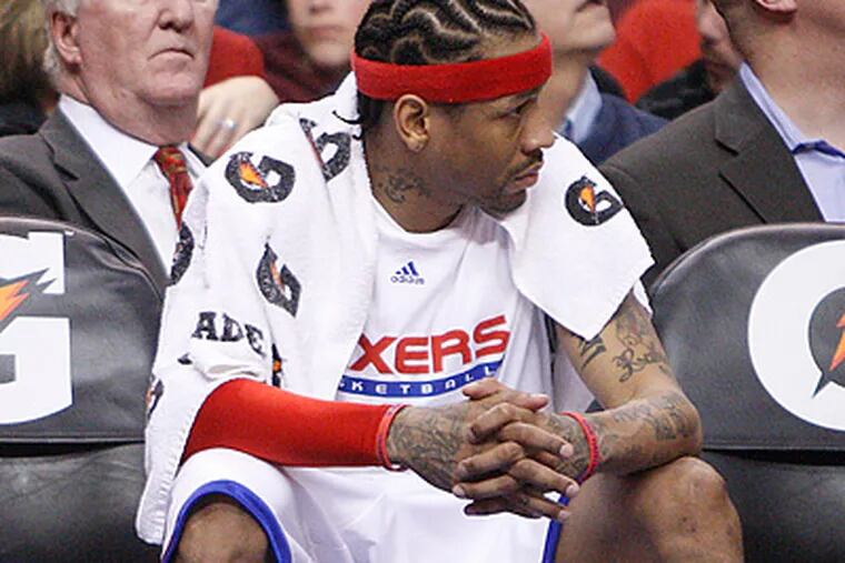 Allen Iverson wants to return to playing in the NBA. (Ron Cortes/Staff file photo)