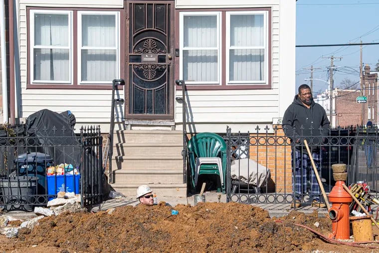 Philly homeowners are responsible for the pipes between their homes and the water and sewage mains on the street.