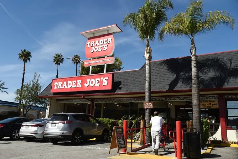 In this February file photo, the original Trader Joe's grocery store in Pasadena, Calif., is viewed. Responding to calls for Trader Joe's to stop labeling its international food products with ethnic-sounding names, the grocery store chain said it has been in a yearslong process of repackaging those products and will soon complete the work.