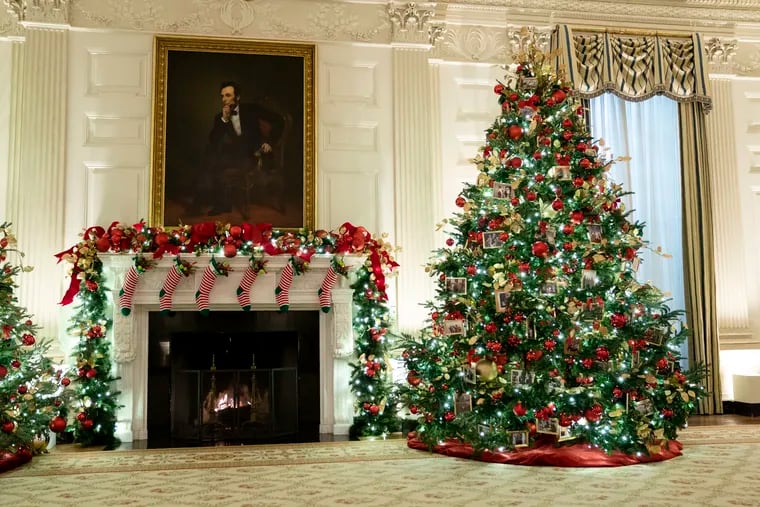 Jill Biden\'s first White House Christmas brings back a warmer ...