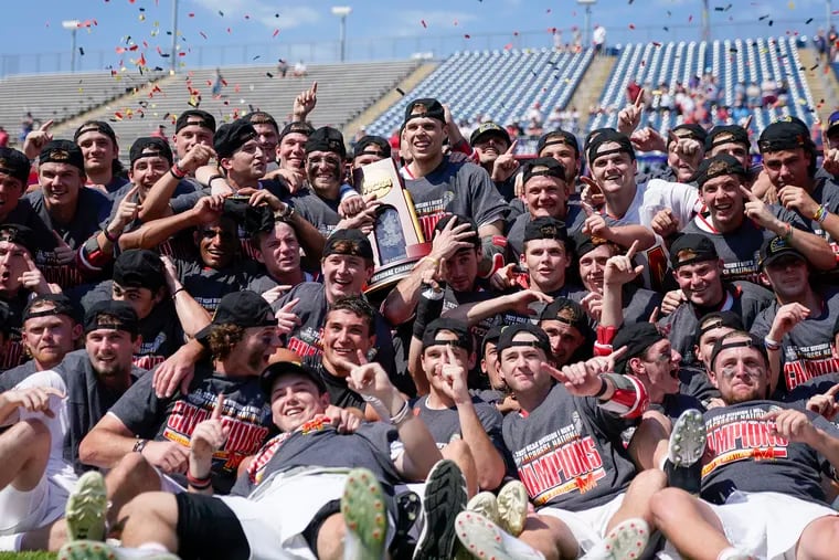 Maryland won its fourth NCAA men's lacrosse title, holding off Cornell, 9-7, on Monday.